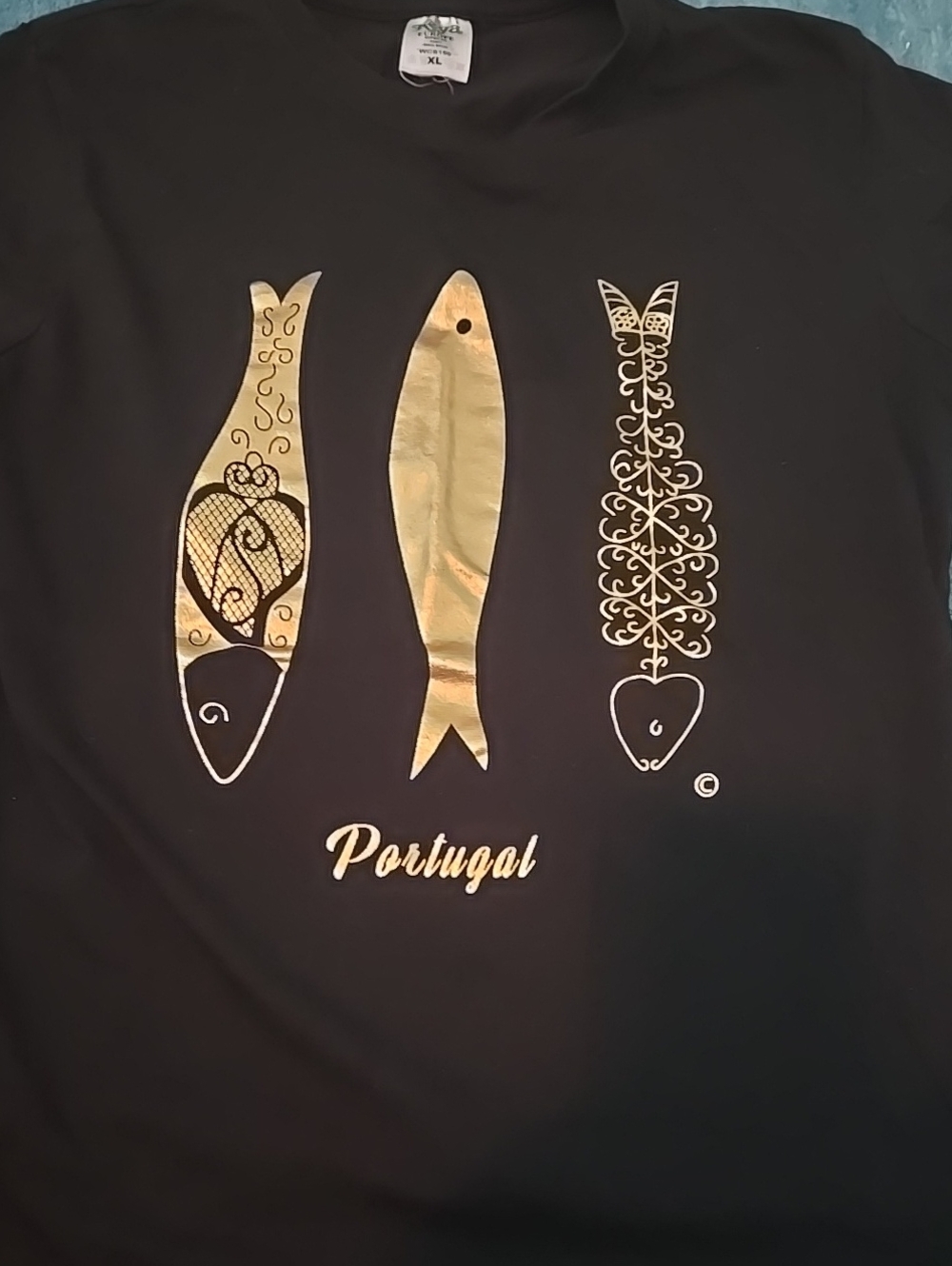 Portugal Gold Sardines T-Shirt